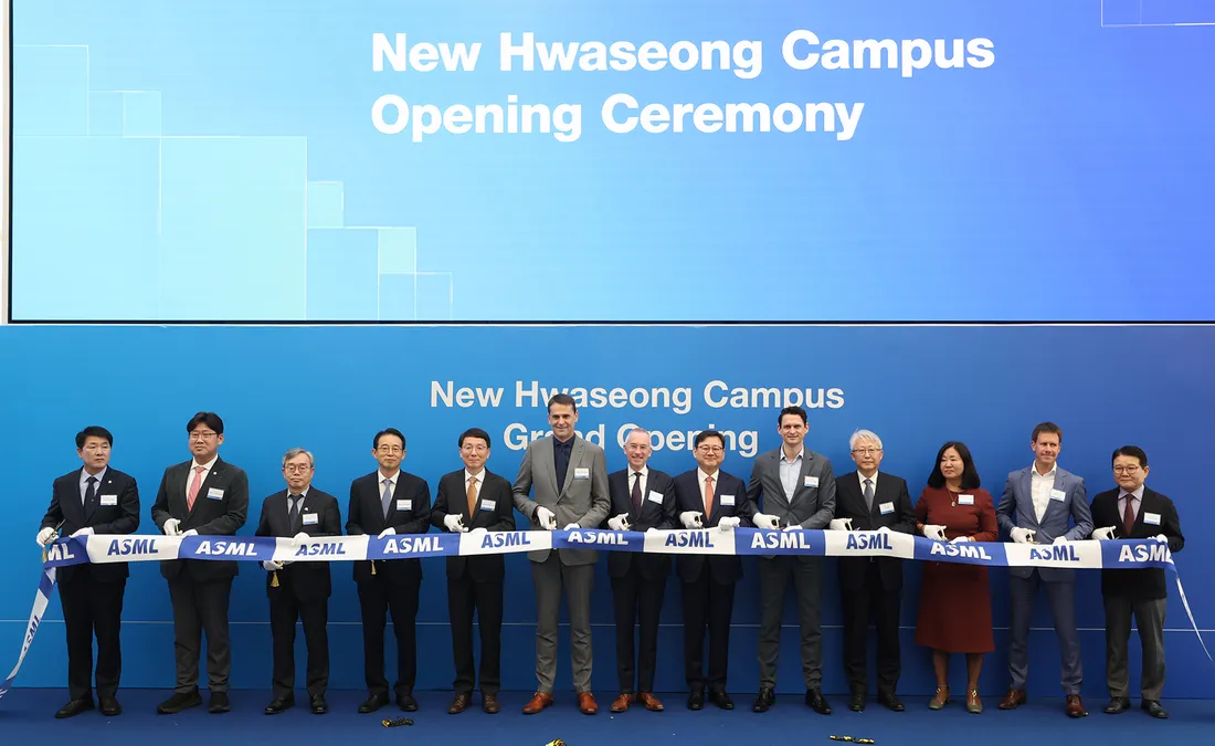 ASML 화성 캠퍼스 준공 행사