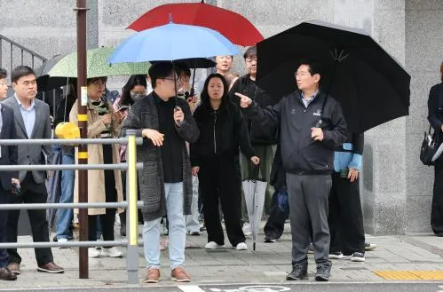 양지읍 아파트 주변 불법주정차 민원 구역 현장 확인