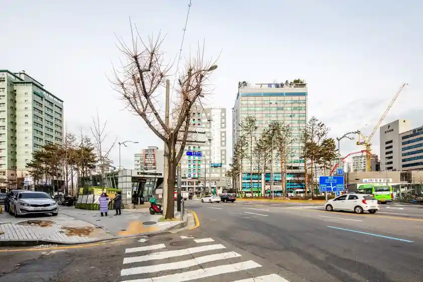 2020년 1월 29일 등촌역 인근 등촌로 교차로.